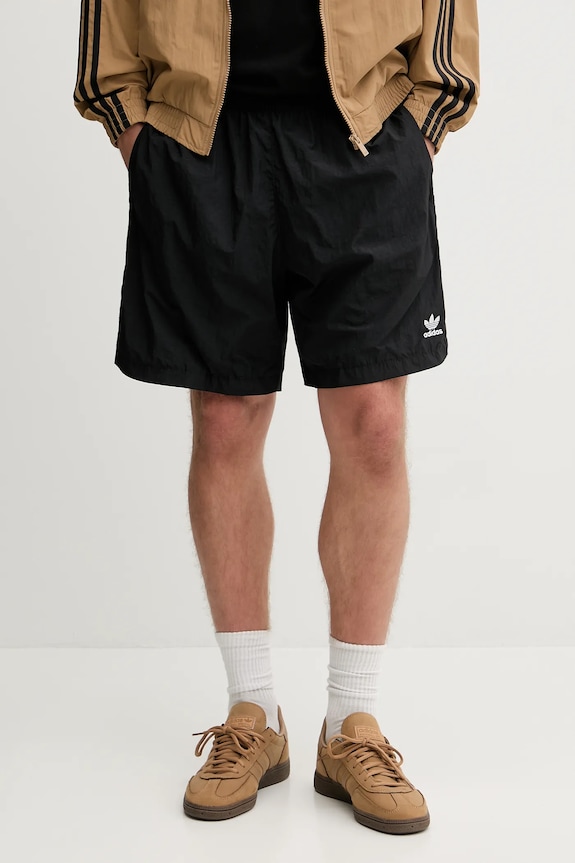 adidas Originals pantaloncini Essentials tessuto nero JX3904