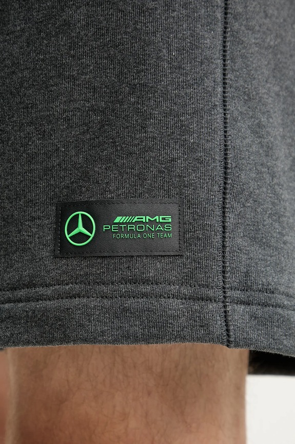 adidas pantaloncini in cotone x Mercedes JZ2213 grigio