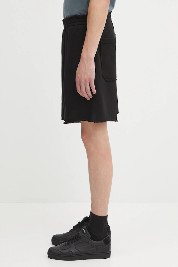 Bavlnené šortky Helmut Lang P02HM206 čierna AW25