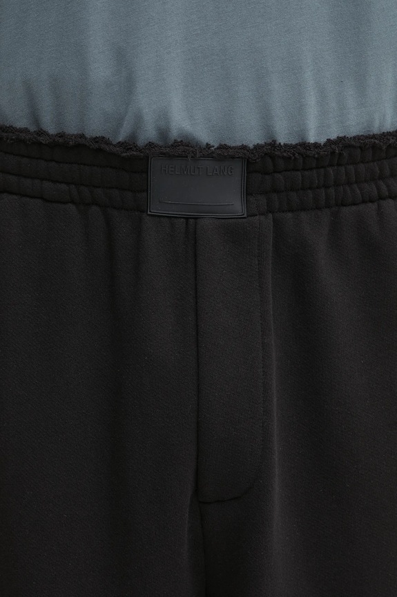 Helmut Lang pantaloncini in cotone nero P02HM206