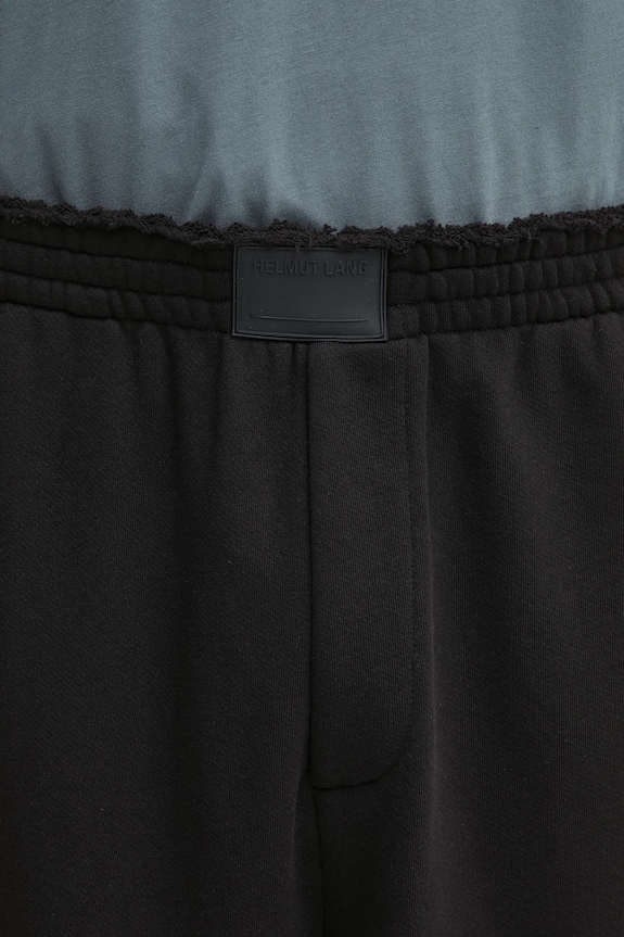 Helmut Lang pantaloncini in cotone nero P02HM206