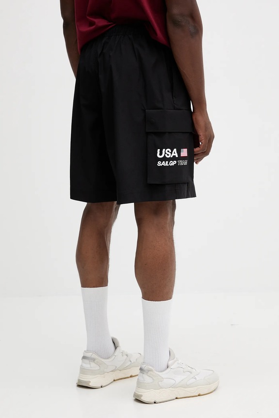 Abbigliamento Tommy Hilfiger pantaloncini x SAIL GP MW0MW41414 nero