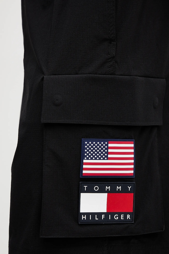 Tommy Hilfiger pantaloncini x SAIL GP nero MW0MW41414