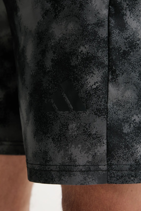 adidas Performance pantaloni scurți de antrenament Sea Aop negru JV7246