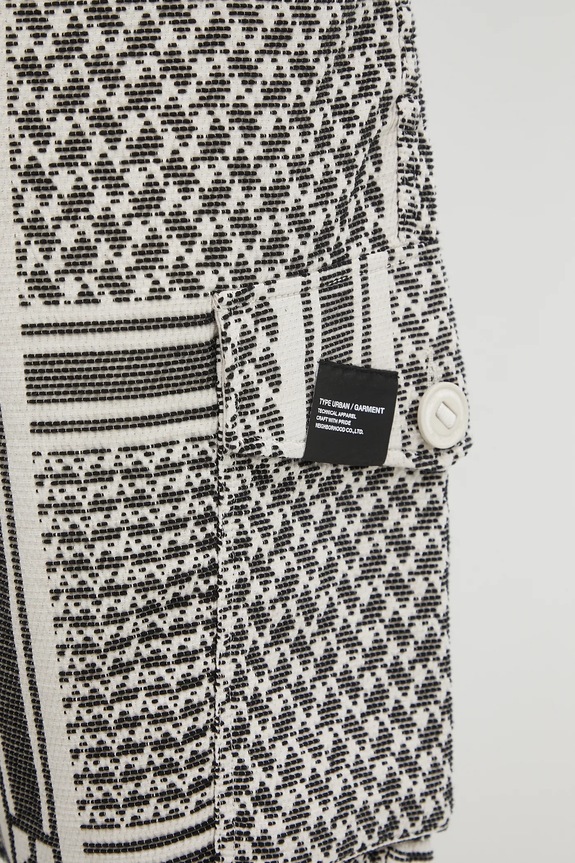 NEIGHBORHOOD pantaloncini jq shemagh cargo short pants bianco 251SPNH.PTM09