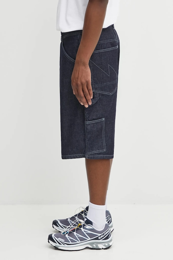 NEIGHBORHOOD pantaloncini di jeans denim painter short pants 251AQNH.PTM04 blu AW25