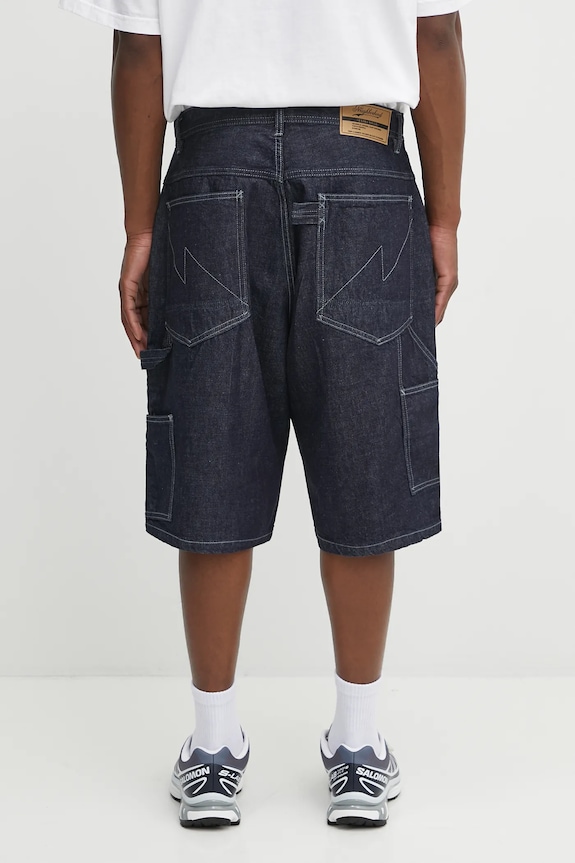Abbigliamento NEIGHBORHOOD pantaloncini di jeans denim painter short pants 251AQNH.PTM04 blu