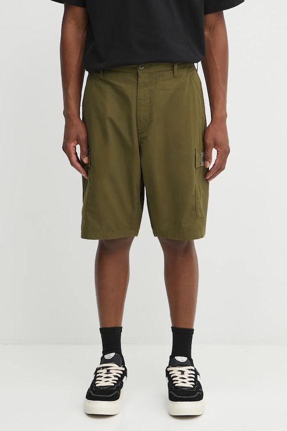 NEIGHBORHOOD pantaloncini in cotone bdu short pants cotone verde 251SPNH.PTM05