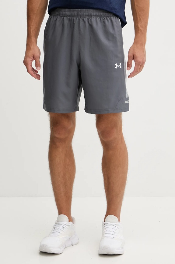 Under Armour σορτς αθλητικό Ανδρικά UA Tech ύφασμα γκρί 6005117