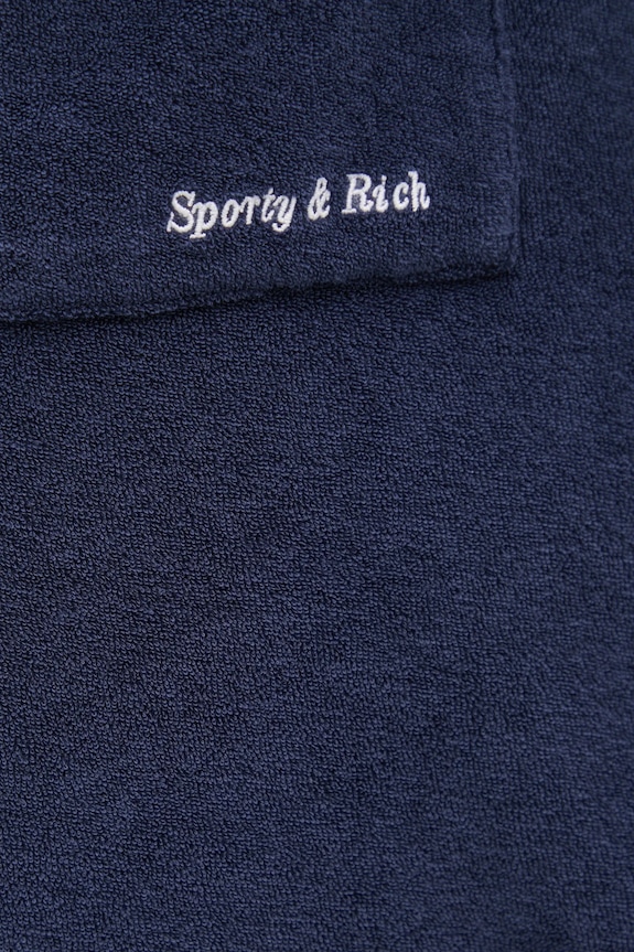 Бавовняні шорти Sporty & Rich Eden Script Terry SH02760673BL106
