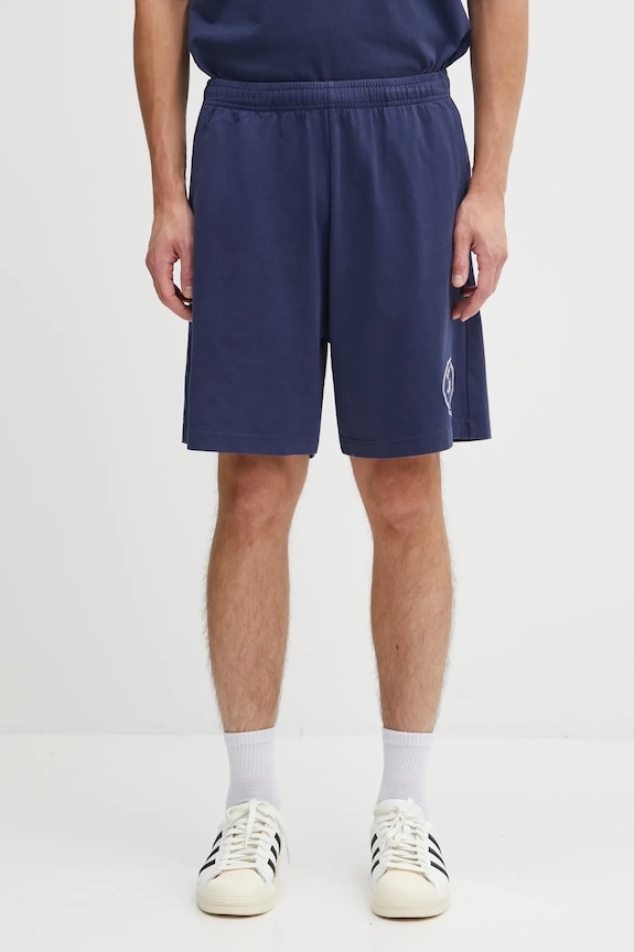 Bavlněné šortky Sporty & Rich Eden Crest Embroidered Gym bavlna námořnická modř SH03960666BL106