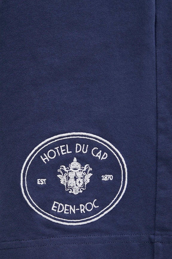 Bavlněné šortky Sporty & Rich Eden Crest Embroidered Gym SH03960666BL106