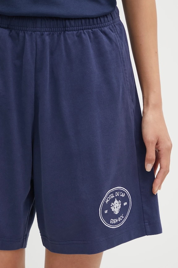 Bavlněné šortky Sporty & Rich Eden Crest Embroidered Gym SH03960666BL106