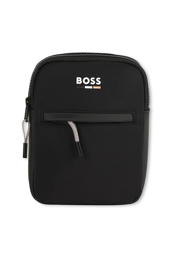 BOSS pochette bambini J52643 nero AW25