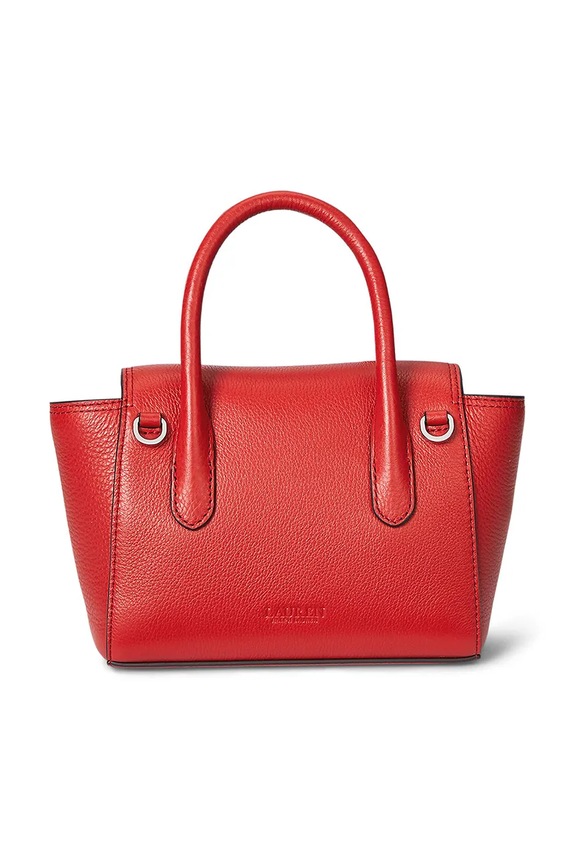 Αξεσουάρ Δερμάτινη τσάντα Lauren Ralph Lauren 431969349 πορτοκαλί