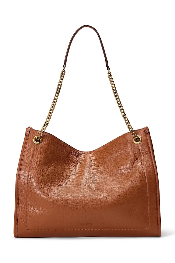 Accesorii Lauren Ralph Lauren poșetă de piele 431969352 maro