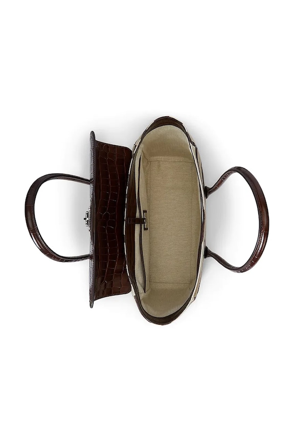 Τσάντα Lauren Ralph Lauren 431969469 καφέ