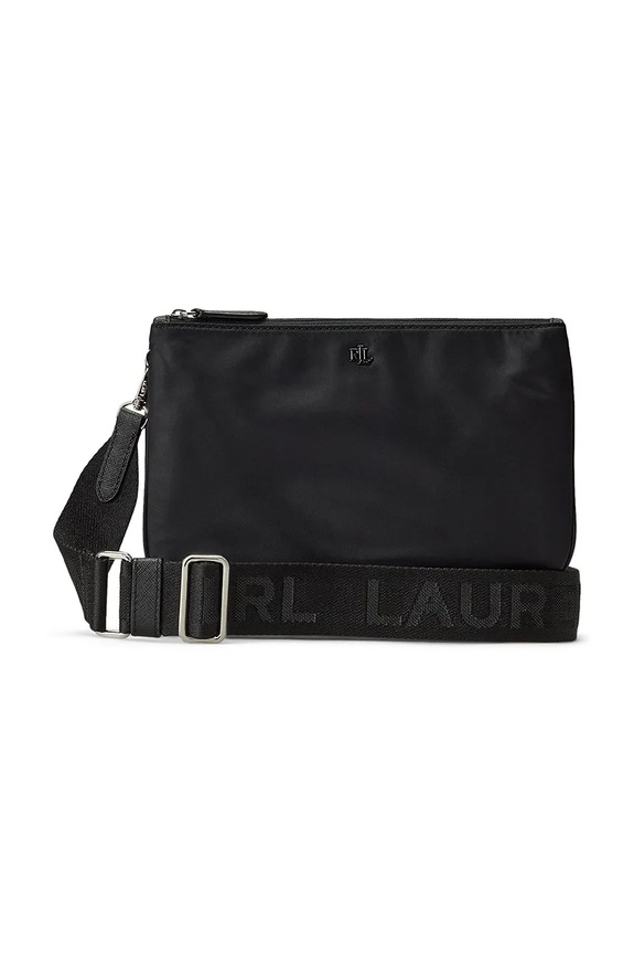 Lauren Ralph Lauren torebka nie mieści A4 czarny 431970156