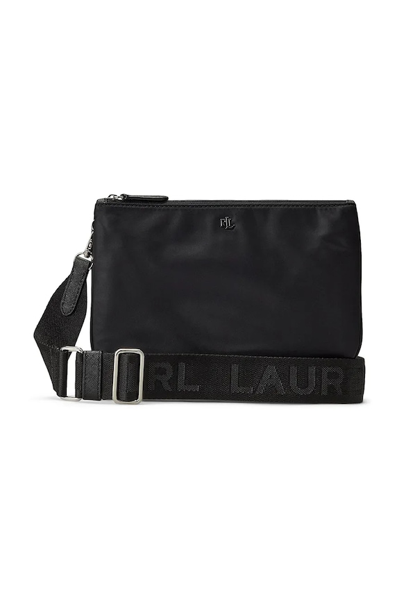 Lauren Ralph Lauren torebka nie mieści A4 czarny 431970156