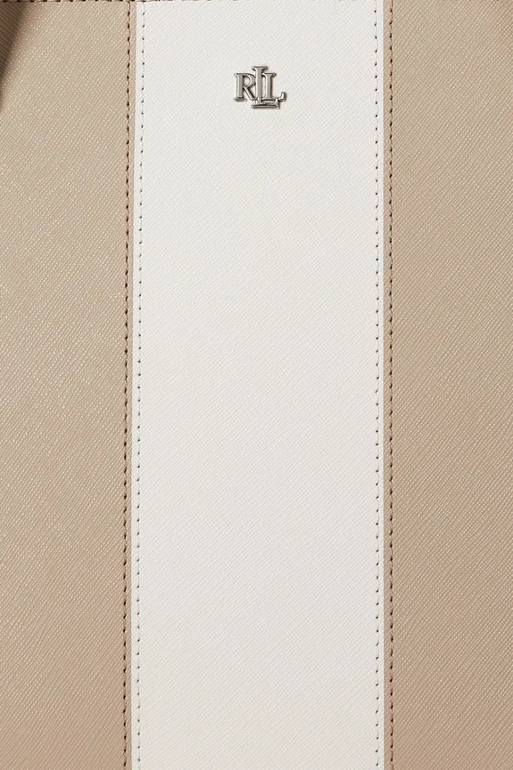 Kožna torba Lauren Ralph Lauren 431974512 bež