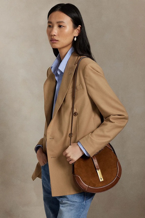 Polo Ralph Lauren mala torba hobo ženska kožna 428945972