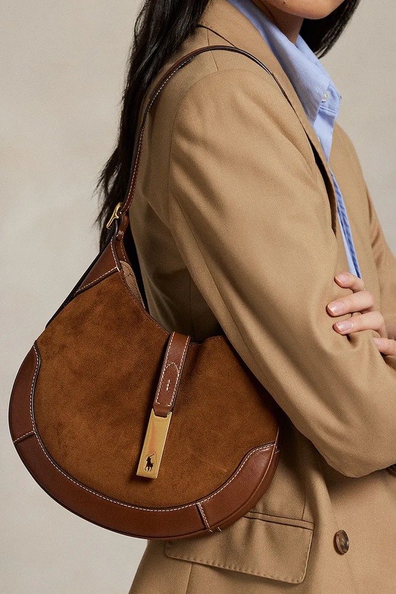 Polo Ralph Lauren mala torba hobo ženska kožna 428945972