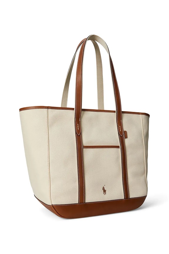 Kabelka Polo Ralph Lauren 428968158 béžová AW25