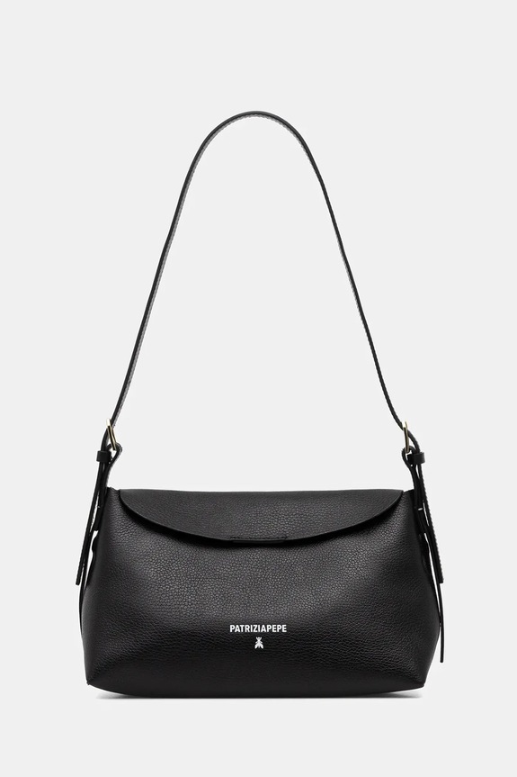 Patrizia Pepe geantă de piele 8B0256.L148 negru SS26