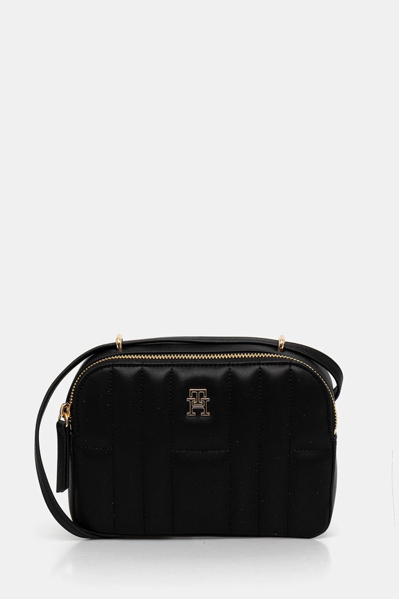 Tommy Hilfiger torebka nie mieści A4 czarny AW0AW17453