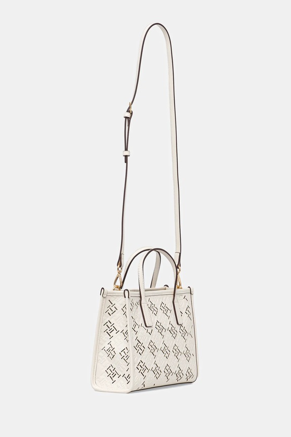 Τσάντα Tommy Hilfiger AW0AW17500 μπεζ AW25