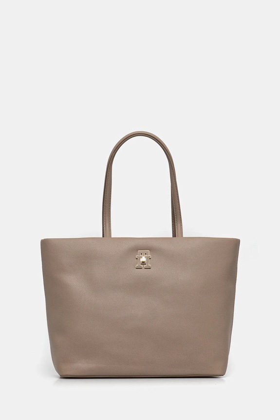 Tommy Hilfiger torebka mieści A4 brązowy AW0AW17528