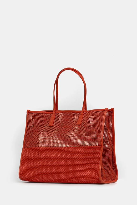 Akcesoria Tommy Hilfiger torebka AW0AW17640 pomarańczowy