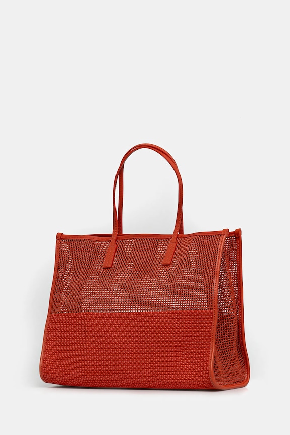 Akcesoria Tommy Hilfiger torebka AW0AW17640 pomarańczowy