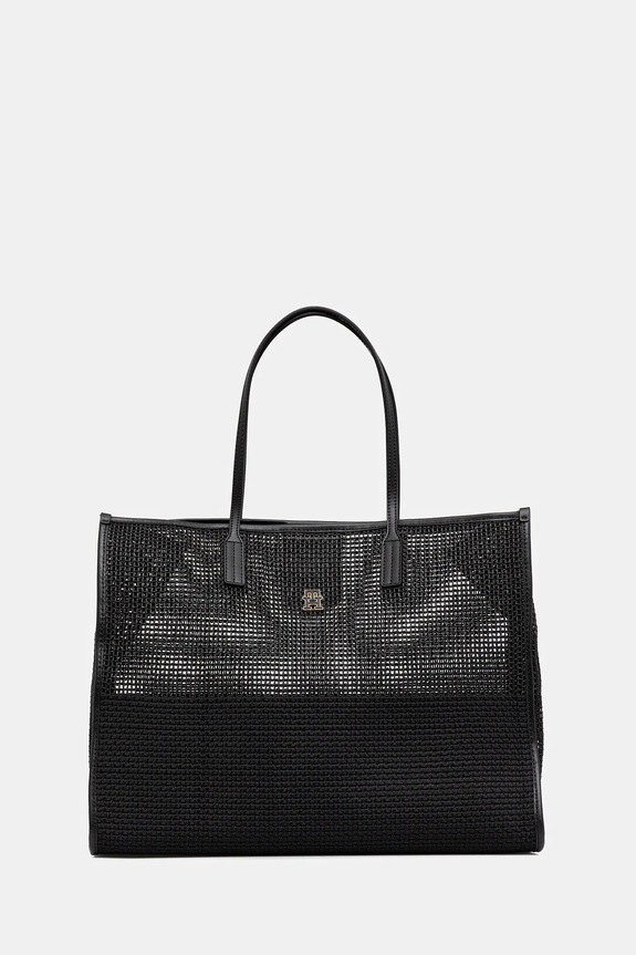 Tommy Hilfiger torebka mieści A4 czarny AW0AW17640