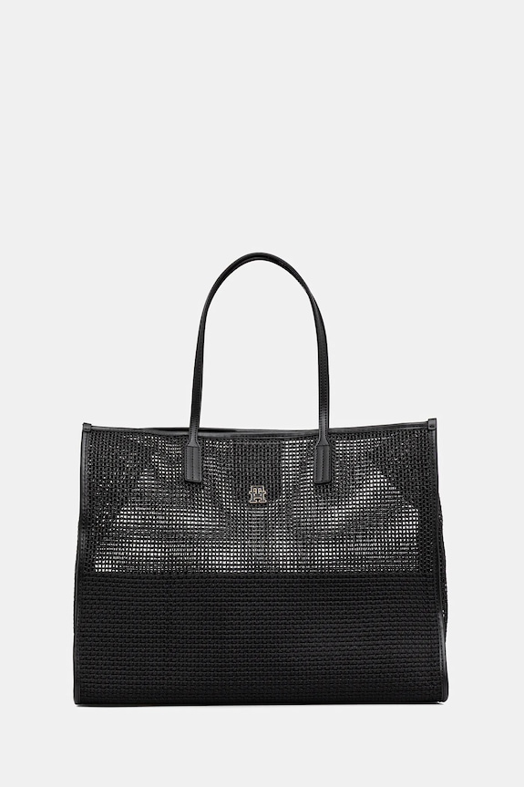 Tommy Hilfiger torebka mieści A4 czarny AW0AW17640