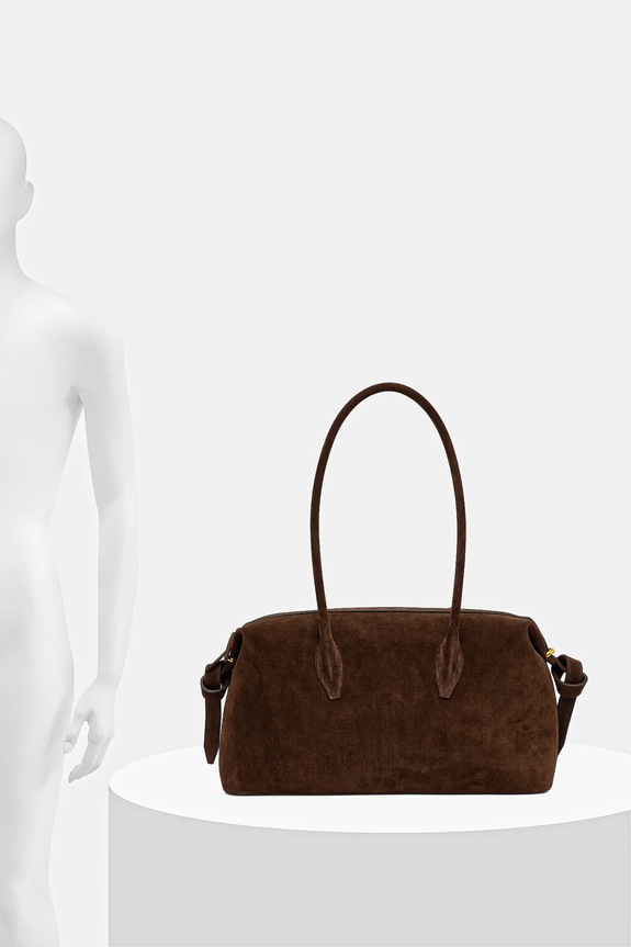 Yuzefi torebka zamszowa BRIOCHE DUFFLE YUZPF25.HB.BD.S004