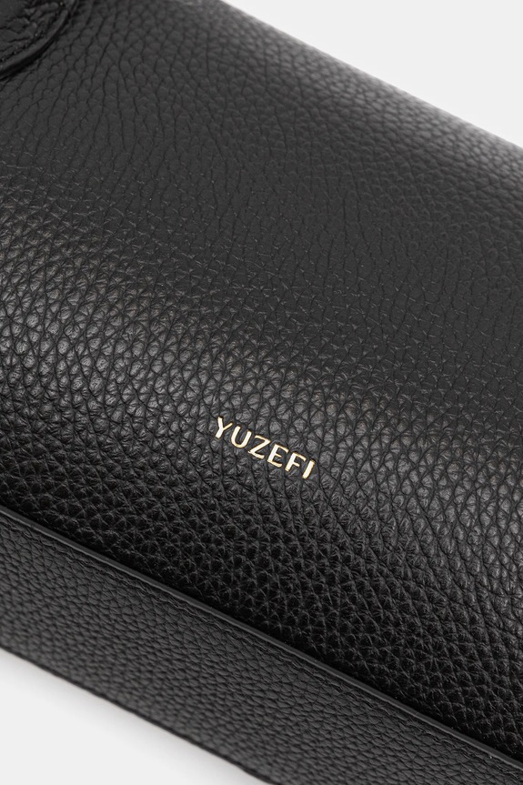 Yuzefi torebka skórzana OYSTER YUZCO.HB.OYSB.L034 czarny