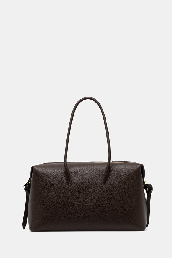 Yuzefi leather bag BRIOCHE WEEKENDER 53 x 31 x 20 cm sport and travel brown YUZPF25.HB.BW.L038