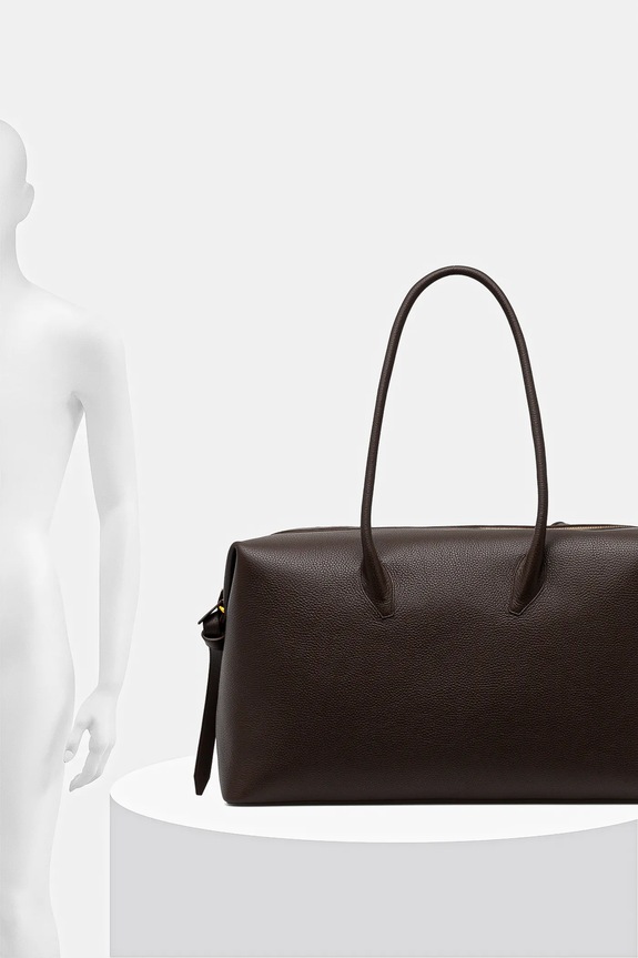 Yuzefi leather bag BRIOCHE WEEKENDER 53 x 31 x 20 cm YUZPF25.HB.BW.L038