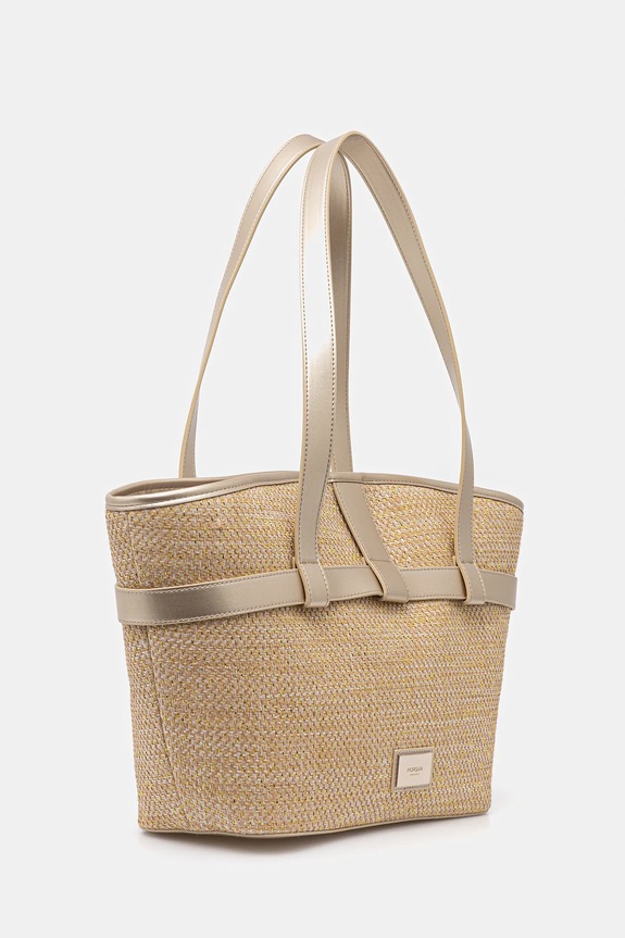 Τσάντα Morgan 2PIA μπεζ SS25