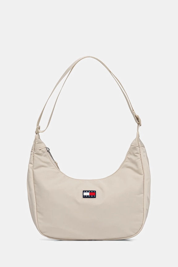 Tommy Jeans torebka nie mieści A4 beżowy AW0AW17547