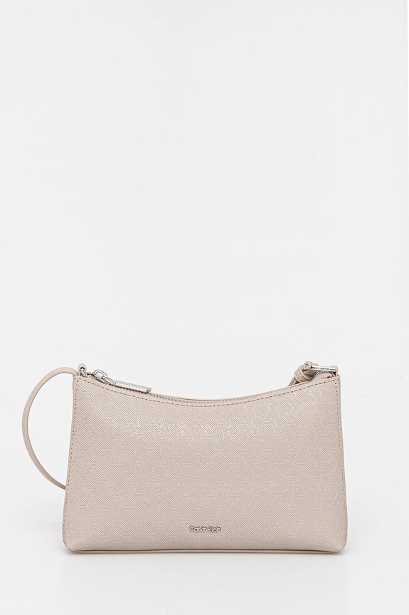Kabelka Calvin Klein nevejde se A4 béžová LV04F3099G