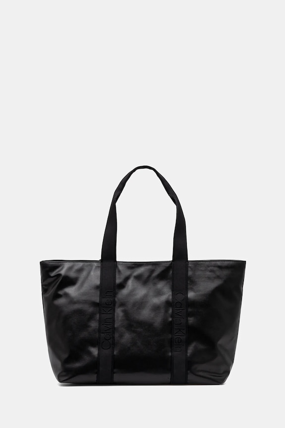 Calvin Klein torebka mieści A4 czarny LV04F3211G