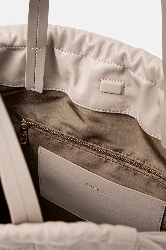 Calvin Klein torebka LV04K3159G beżowy