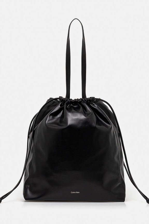 Calvin Klein torebka mieści A4 czarny LV04K3159G