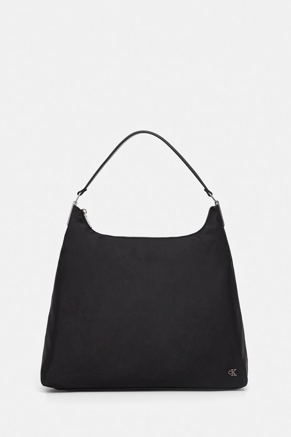 Calvin Klein poșetă uni negru LV04K3218G