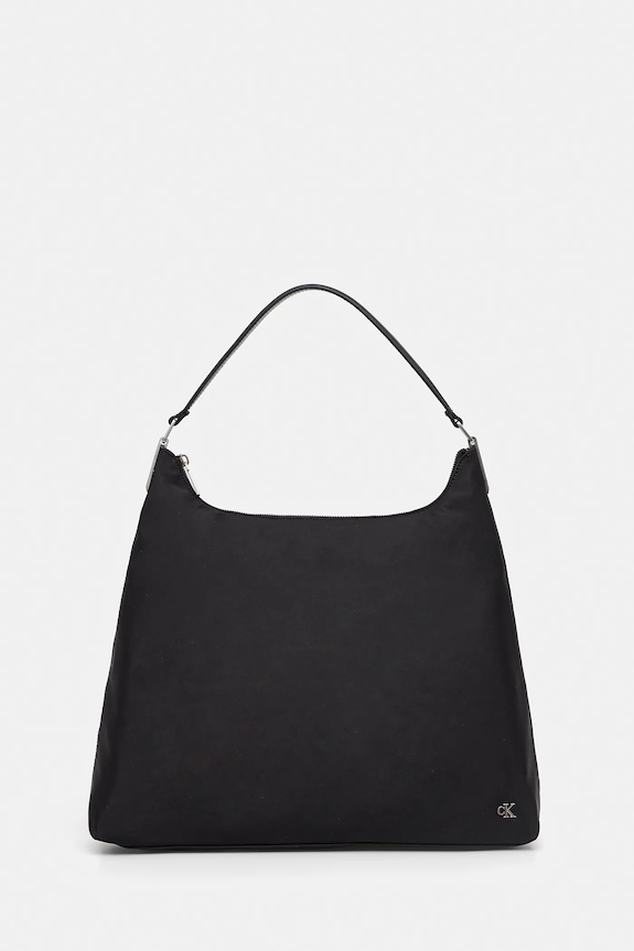 Calvin Klein poșetă uni negru LV04K3218G