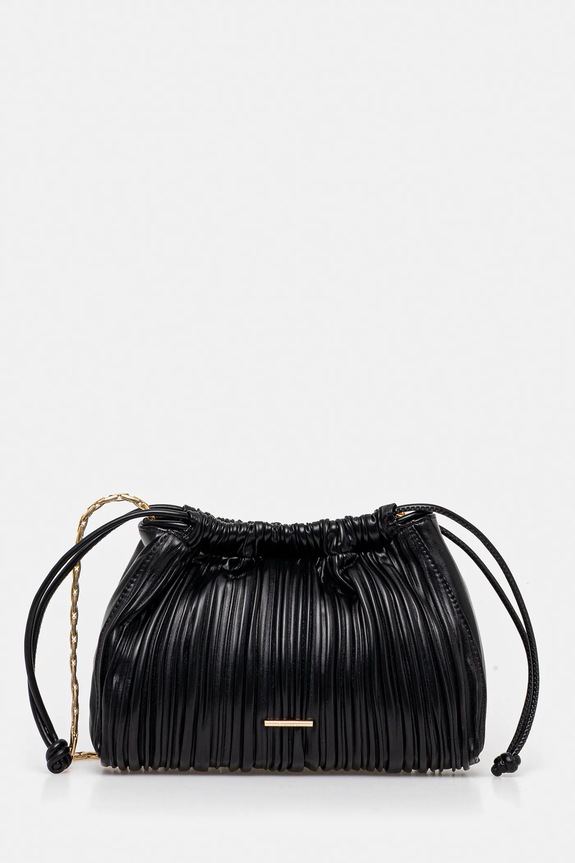 Τσάντα Calvin Klein συνθετικό μαύρο LV04F3076G