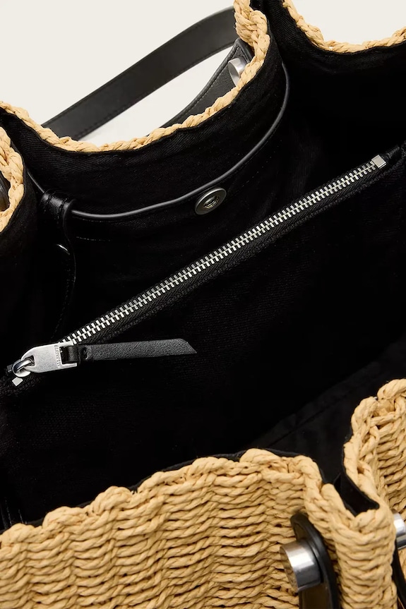 Τσάντα AllSaints ALLINGTON W320XC μπεζ