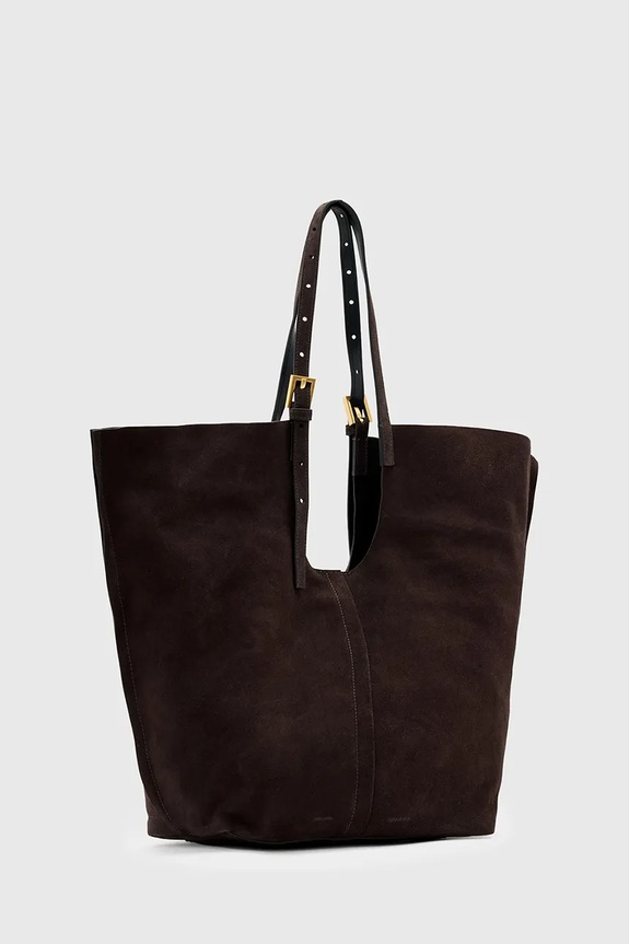 AllSaints kabelka typu shopper dámska semišová ARA W338XC hnedá SS26